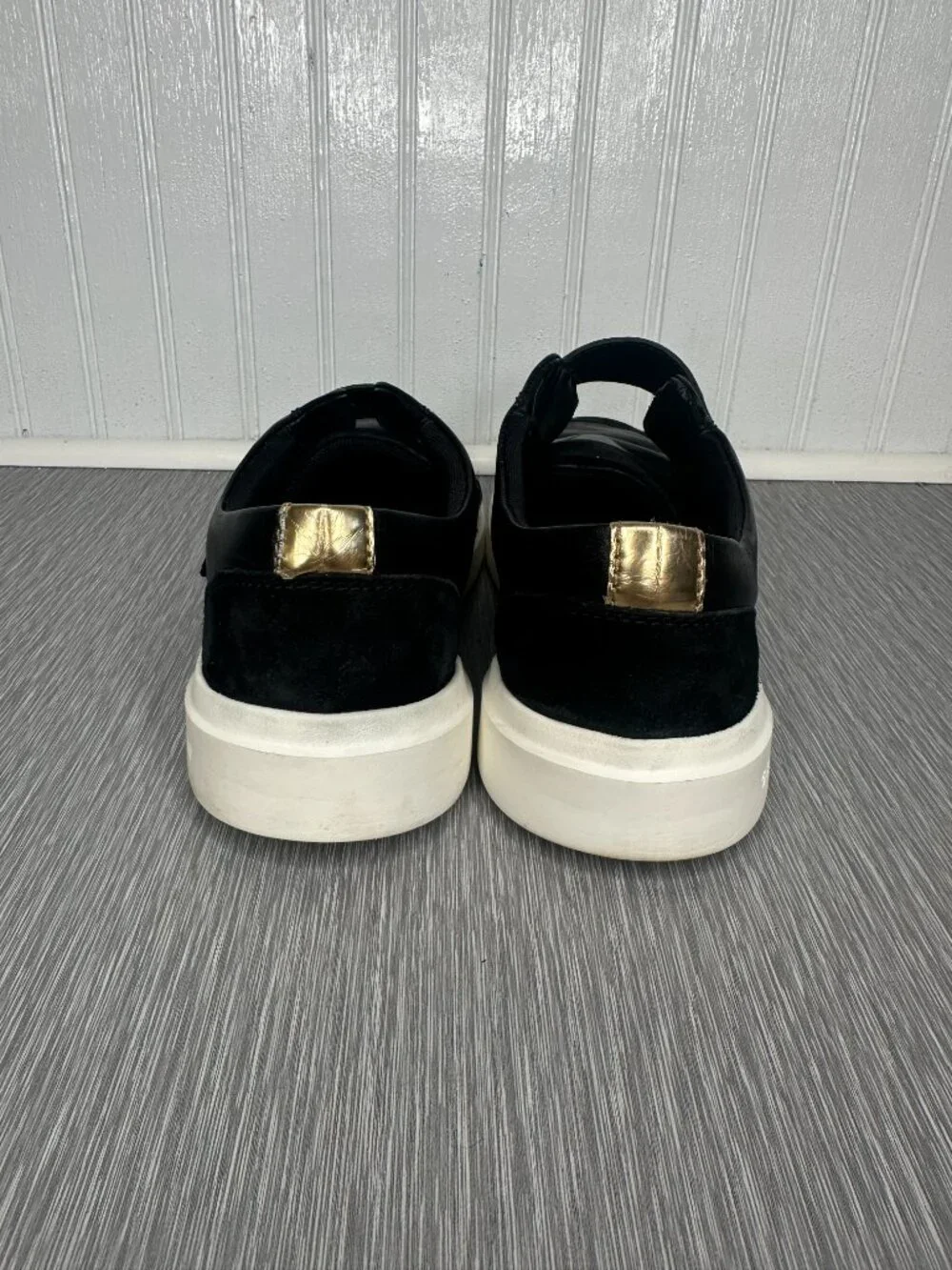 Cole Haan Grand Crosscourt Monk Strap City Slip On Womens Black Sneakers Size 7B
